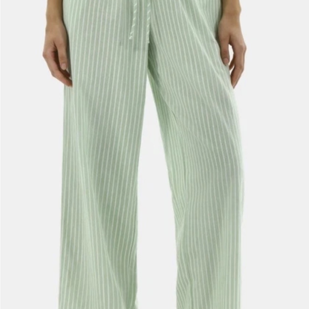 Green Striped Pants - Picture 5 of 7